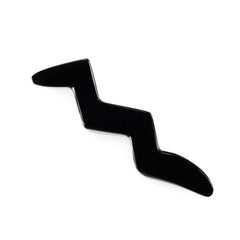 BLACK ONYX SNAKE SHAPE FANCY 20X5MM 2.15 Cts.