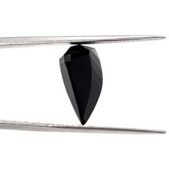 BLACK ONYX LADY FINGER (DES#18) (HALF DRILL) 15.50X7MM 4.60 Cts.