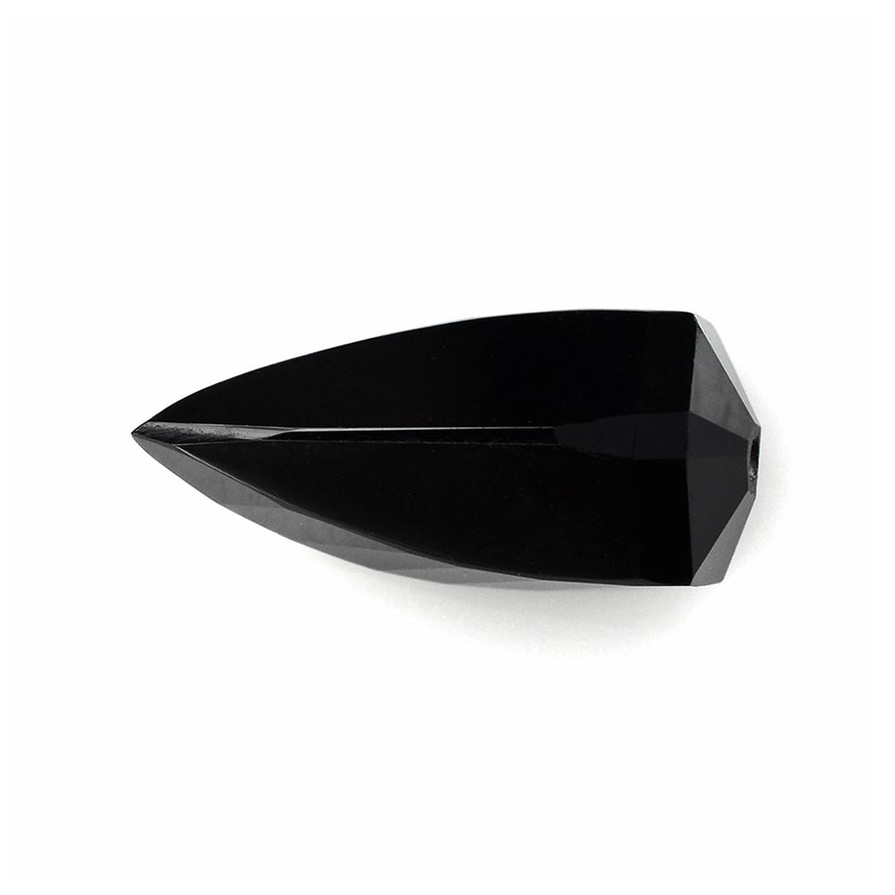 BLACK ONYX LADY FINGER (DES#19) (HALF DRILL) 16.00X7.00MM 4.80 Cts.