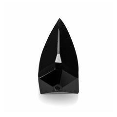 BLACK ONYX LADY FINGER (DES#19) (HALF DRILL) 16.00X7.00MM 4.80 Cts.