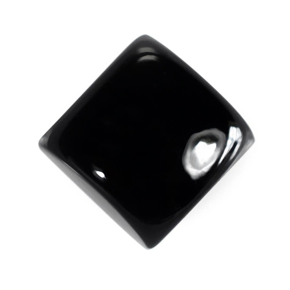 BLACK ONYX SQUARE CAB 7MM 2.12 Cts.