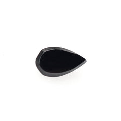 BLACK ONYX CHECKER PEAR CAB 5X3MM 0.22 Cts.