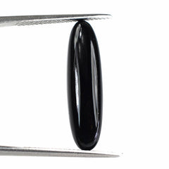 BLACK ONYX OVAL CAB 24X7MM 5.01 Cts.