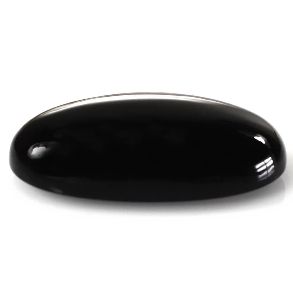 BLACK ONYX OVAL CAB 27X15MM 20.45 Cts.