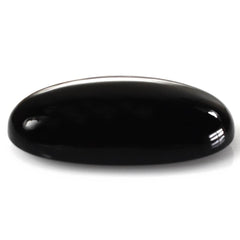 BLACK ONYX OVAL CAB 27X15MM 20.45 Cts.