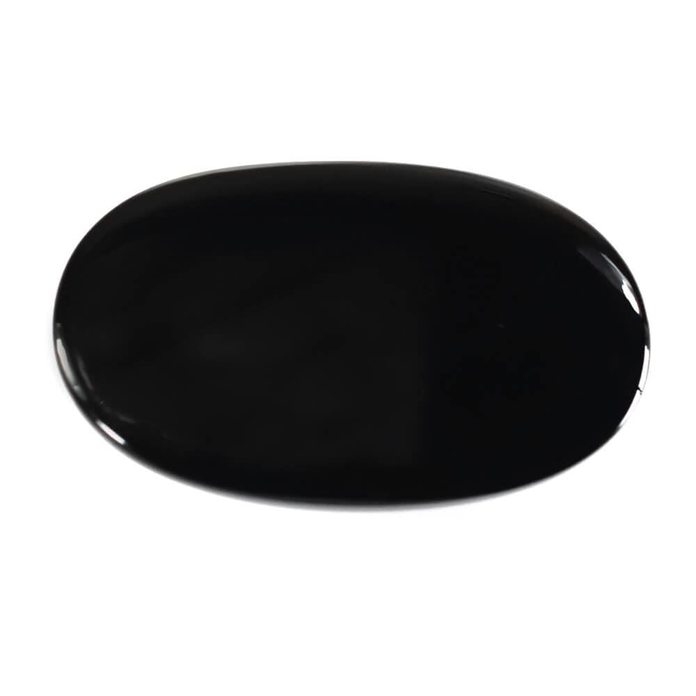 BLACK ONYX OVAL CAB 27X15MM 20.45 Cts.