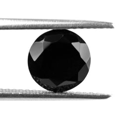 BLACK ONYX CUT ROUND 8MM 1.68 Cts.