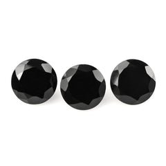 BLACK ONYX CUT ROUND 8MM 1.68 Cts.