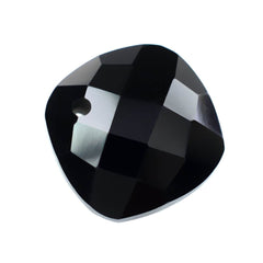 BLACK ONYX BRIOLETTE CUSHION (FULL DRILL) 10MM 3.68 Cts.