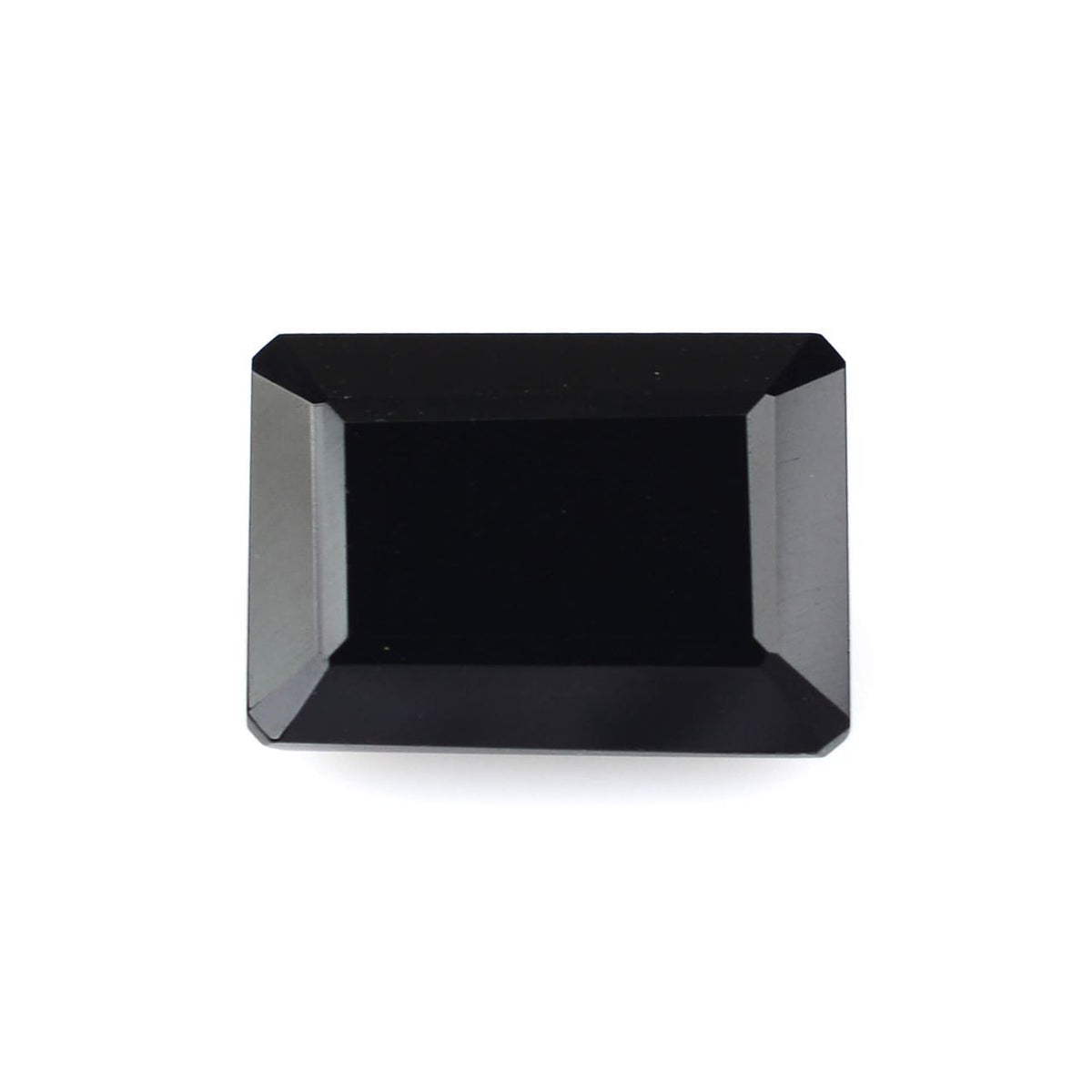 BLACK ONYX CUT OCTAGON 14X10MM 6.85 Cts.