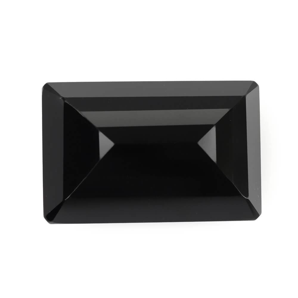 BLACK ONYX CHECKER CUT OCTAGON 20X13MM 16.17 Cts.