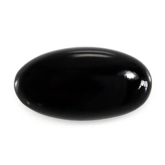 BLACK ONYX OVAL CAB 15X8MM 3.75 Cts.