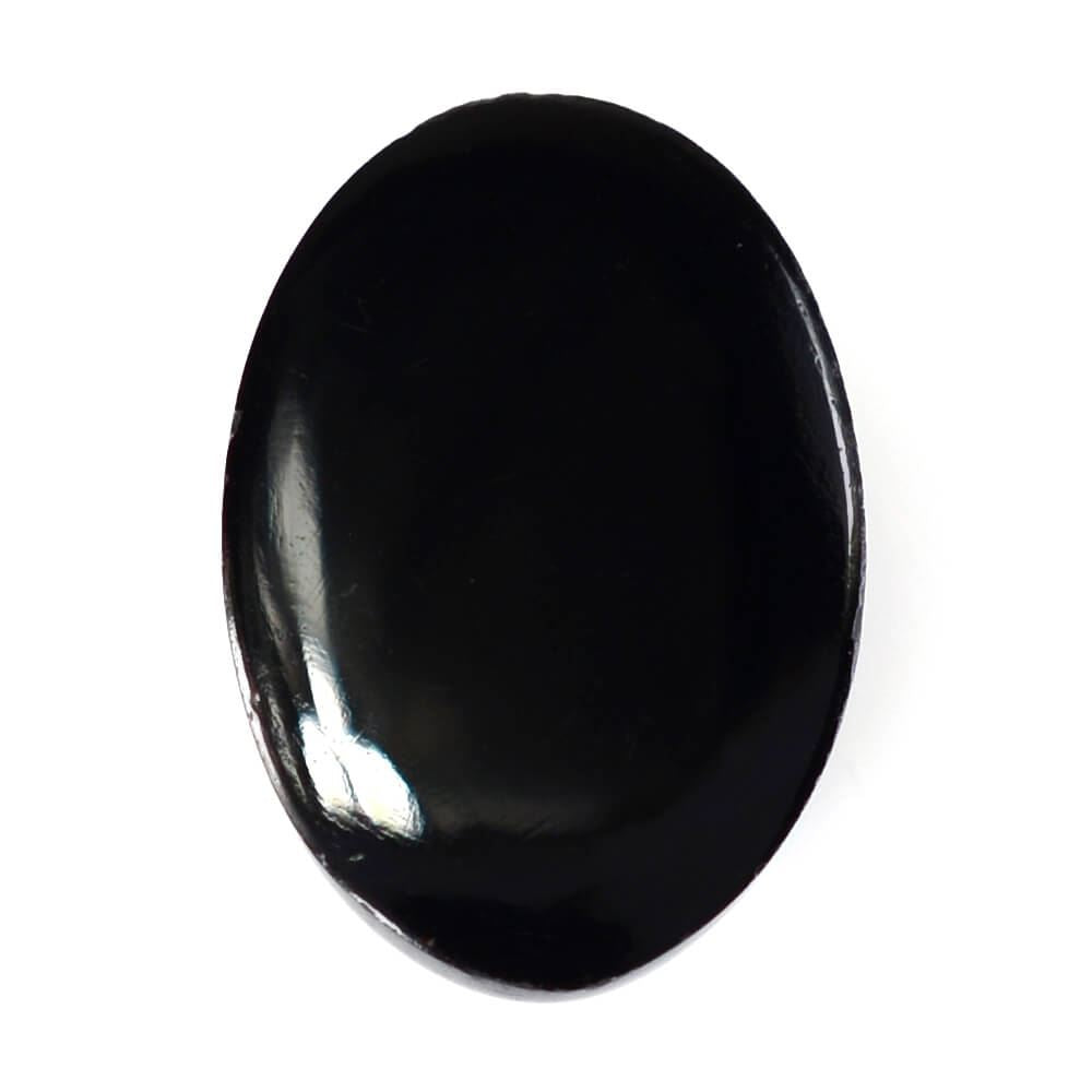 BLACK ONYX OVAL CAB 13X9MM 4.80 Cts.