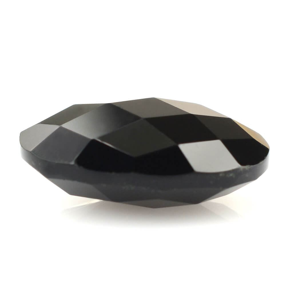 BLACK ONYX BRIOLETTE OVAL 16X12MM 7.38 Cts.