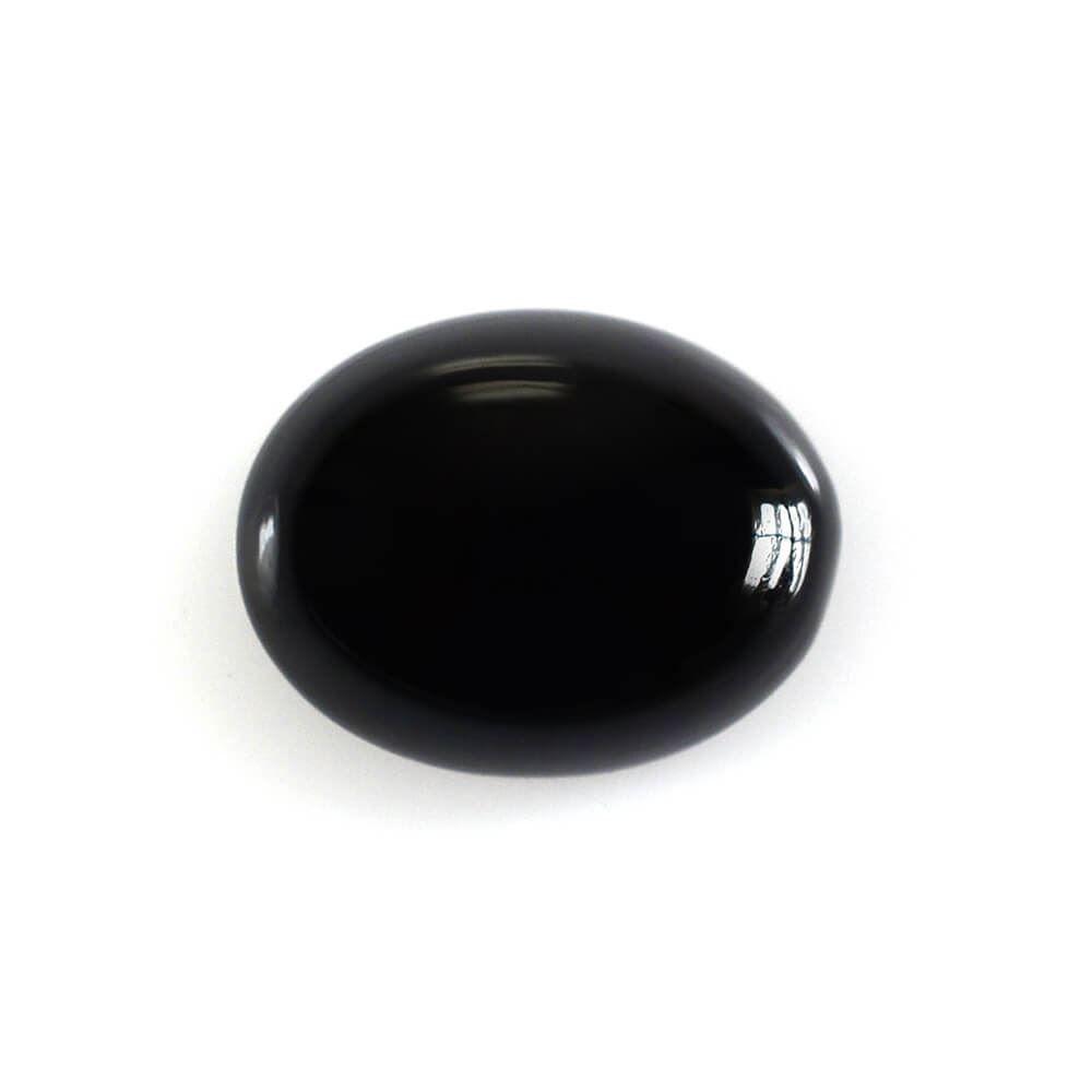 BLACK ONYX OVAL CAB 9X7MM 1.78 Cts.