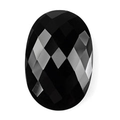 BLACK ONYX BRIOLETTE OVAL 30X20MM 32.18 Cts.