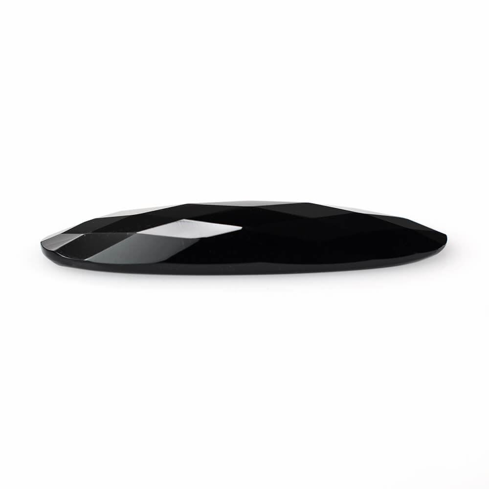 BLACK ONYX CHECKER OVAL CAB 32X8MM 7.51 Cts.