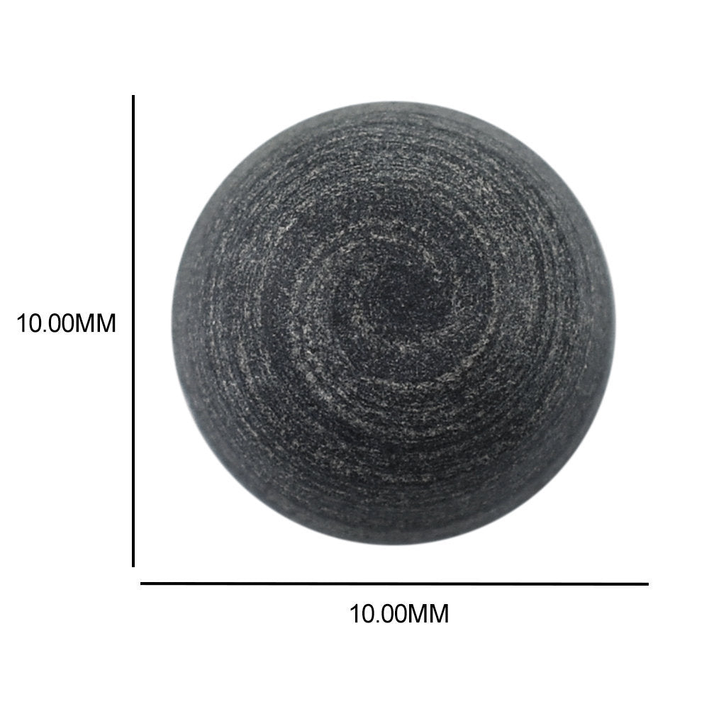 BLACK ONYX PREFORM ROUND 10MM5.38 Cts.