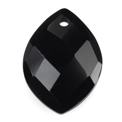 BLACK ONYX BRIOLETTE MARQUISE (FULL DRILL) 14X10MM 3.64 Cts.