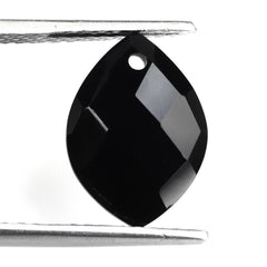 BLACK ONYX BRIOLETTE MARQUISE (FULL DRILL) 14X10MM 3.64 Cts.
