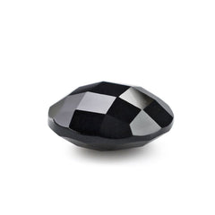 BLACK ONYX CHECKER BRIOLETTE ROUND 10MM 3.07 Cts.