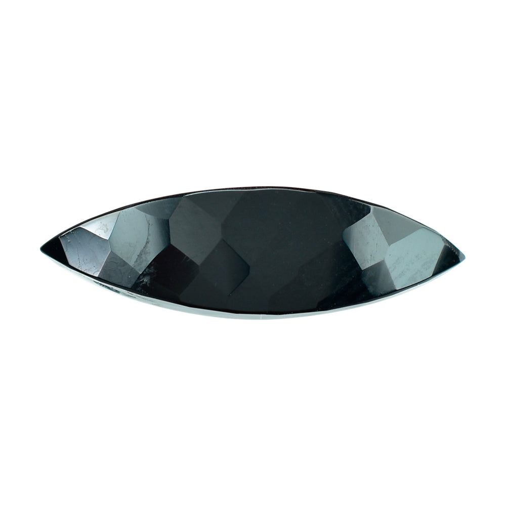 BLACK ONYX MARQUISE CHOPASA (SIDE DRILL) 22X7MM 7.50 Cts.