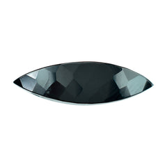 BLACK ONYX MARQUISE CHOPASA (SIDE DRILL) 22X7MM 7.50 Cts.
