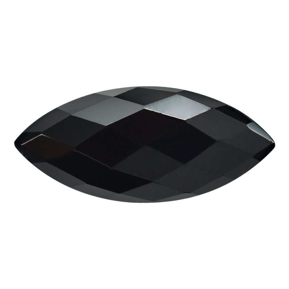 BLACK ONYX BRIOLETTE MARQUISE (FULL DRILL) 16.00X7.00MM 3.14 Cts.