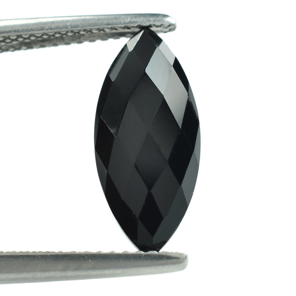 BLACK ONYX BRIOLETTE MARQUISE (FULL DRILL) 16.00X7.00MM 3.14 Cts.