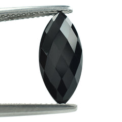 BLACK ONYX BRIOLETTE MARQUISE (FULL DRILL) 16.00X7.00MM 3.14 Cts.