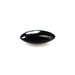 BLACK ONYX PLAIN LENTIL FANCY 8.80X7.00MM 1.37 Cts.