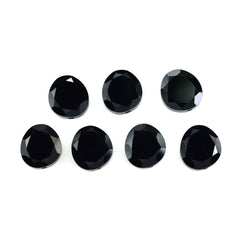 BLACK ONYX BOTH SIDE TABLE CUT TRILLIONISH (FULL DRILL) 12X11MM 3.80 Cts.