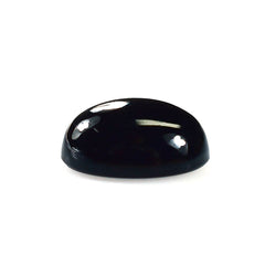 BLACK ONYX PLAIN OVAL CAB 12X10MM 4.63 Cts.