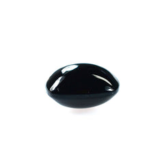 BLACK ONYX PLAIN LENTIL CUSHION 8X8MM 1.82 Cts.