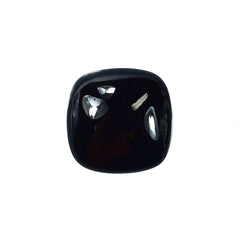 BLACK ONYX PLAIN LENTIL CUSHION 8X8MM 1.82 Cts.