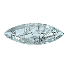 BLACK RUTILE QUARTZ CUT MARQUISE 12.50X4.50MM 0.98Cts.