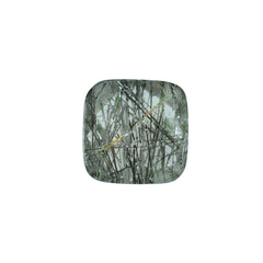 BLACK RUTILE QUARTZ MANY RUTILE (MILKY) CUT CUSHION 8.00X8.00 MM 1.91 Cts.