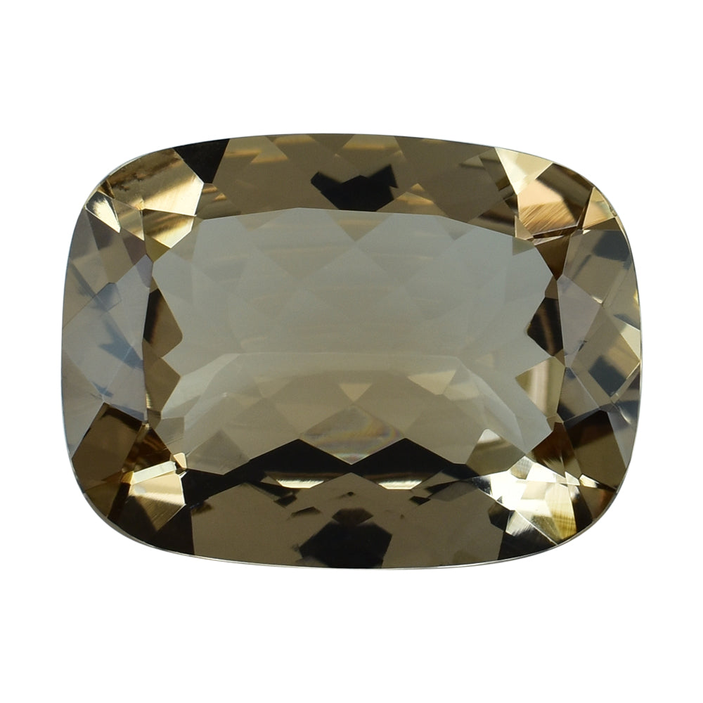 BROWN TOPAZ CUT CUSHION (CLEAN) 24.00X18.00 MM 32.46 Cts.