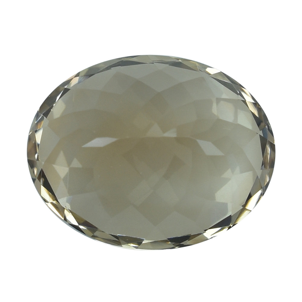 BROWN TOPAZ CUT OVAL (LITE/CLEAN) 19.00X15.00 MM 23.53 Cts.