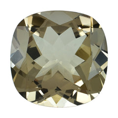 BROWN TOPAZ CUT CUSHION (MEDIUM/CLEAN) 15.00X15.00 MM 14.83 Cts.