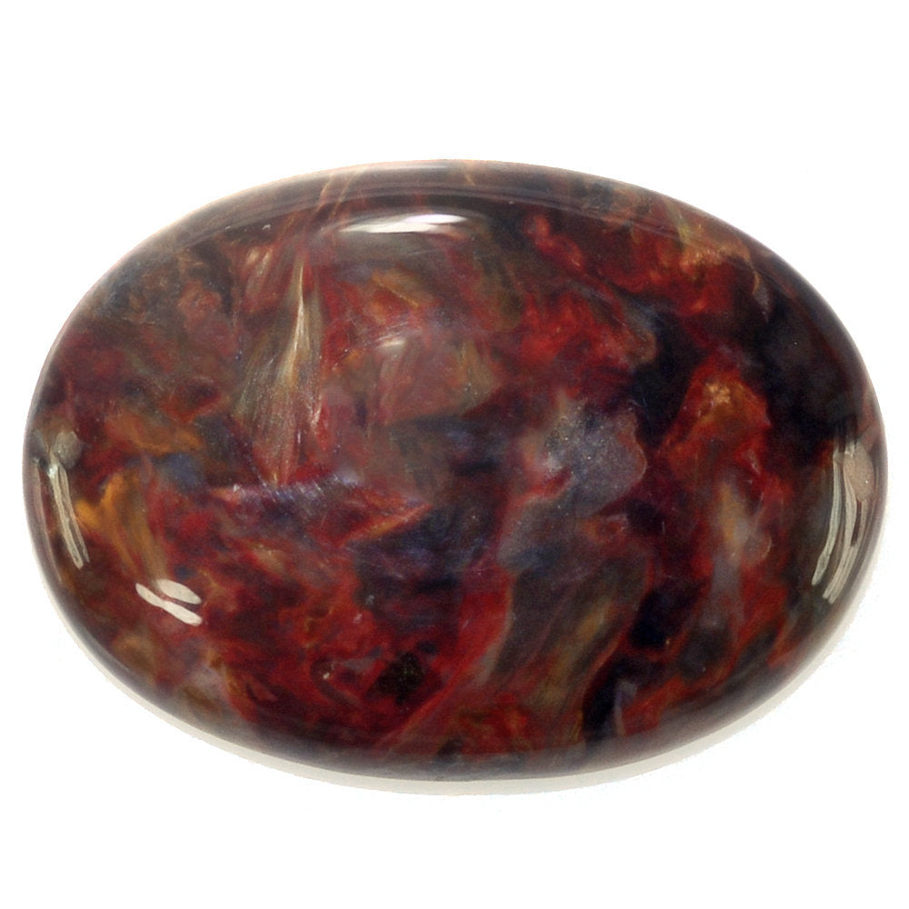 BROWN PIETERSITE OVAL CAB 18X13MM 7.38 Cts.