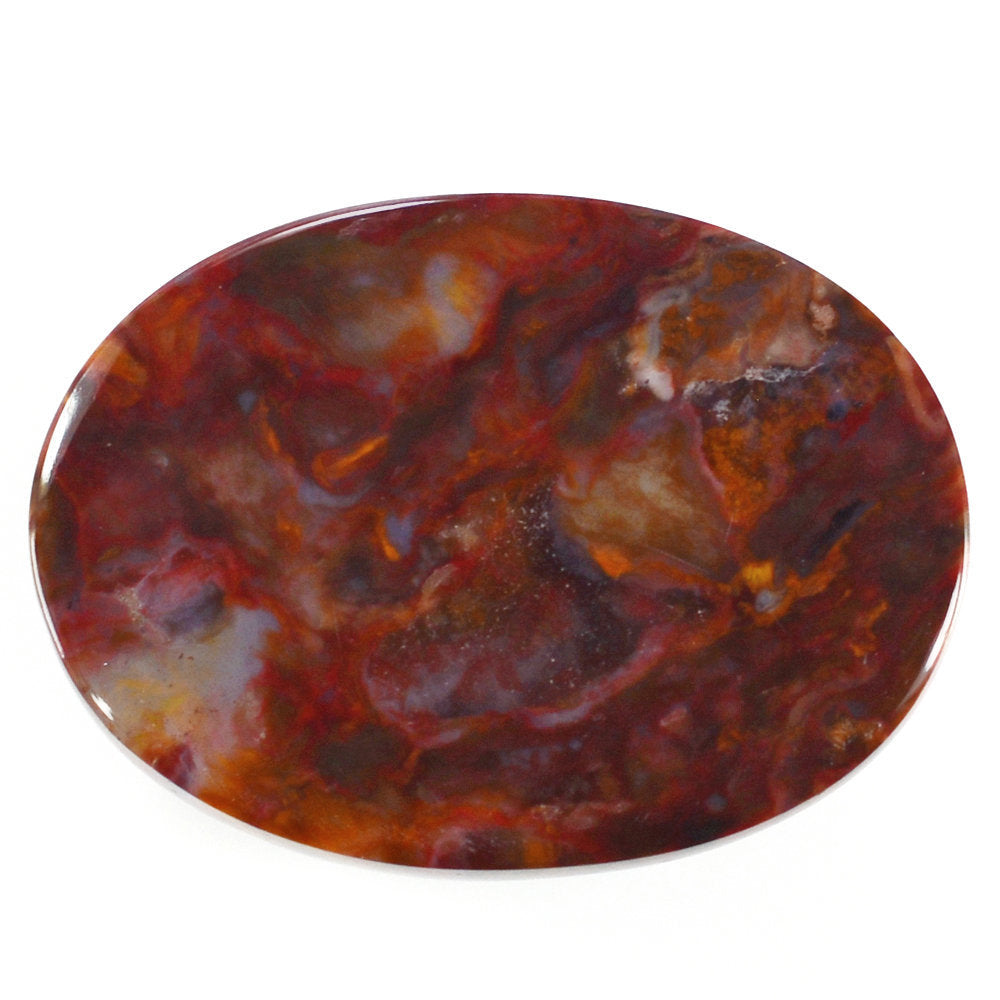 BROWN PIETERSITE OVAL CAB 18X13MM 15.70 Cts.
