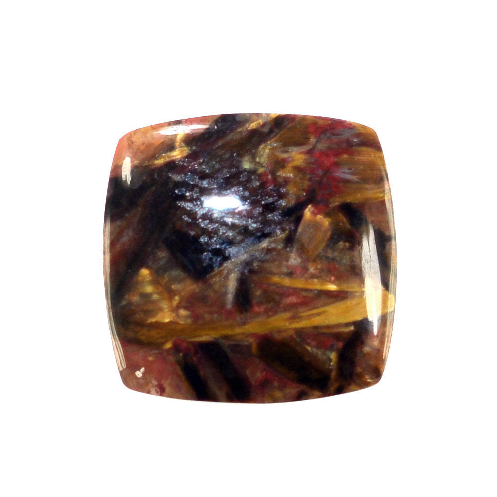BROWN PIETERSITE CUSHION CAB 10MM 2.65 Cts.