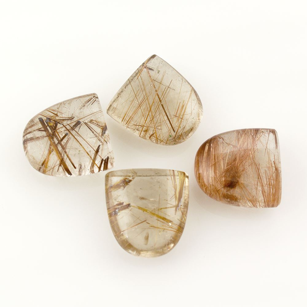 BRONZE RUTILE QUARTZ FANCY SHAPE 16MM 17.35 Cts.