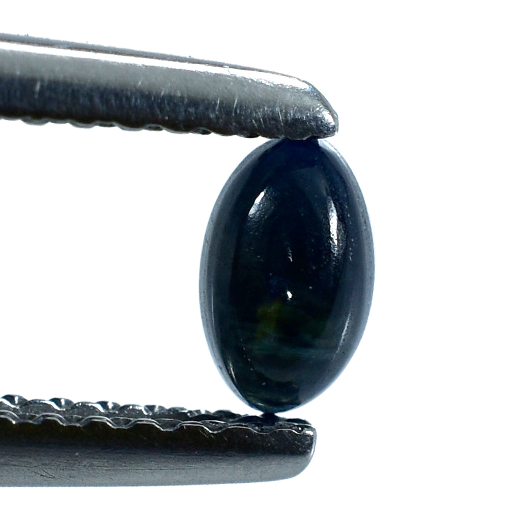 BLUE SAPPHIRE OVAL CAB 5X3MM 0.39 Cts.