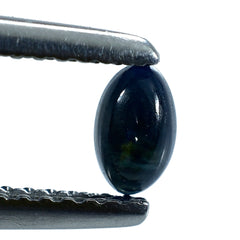 BLUE SAPPHIRE OVAL CAB 5X3MM 0.39 Cts.