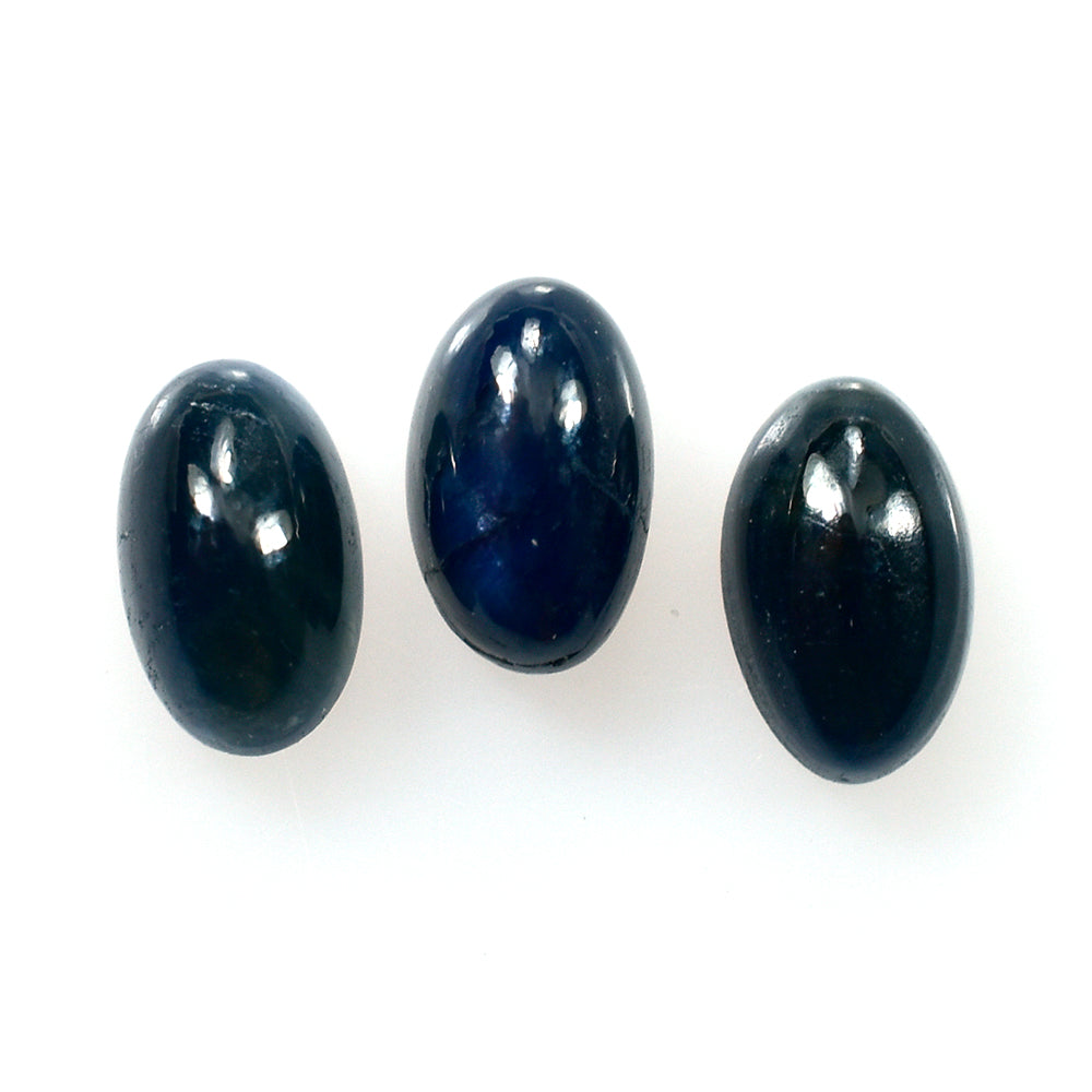 BLUE SAPPHIRE OVAL CAB 5X3MM 0.39 Cts.