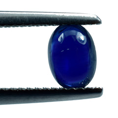 BLUE SAPPHIRE OVAL CAB 7X5MM 1.20 Cts.