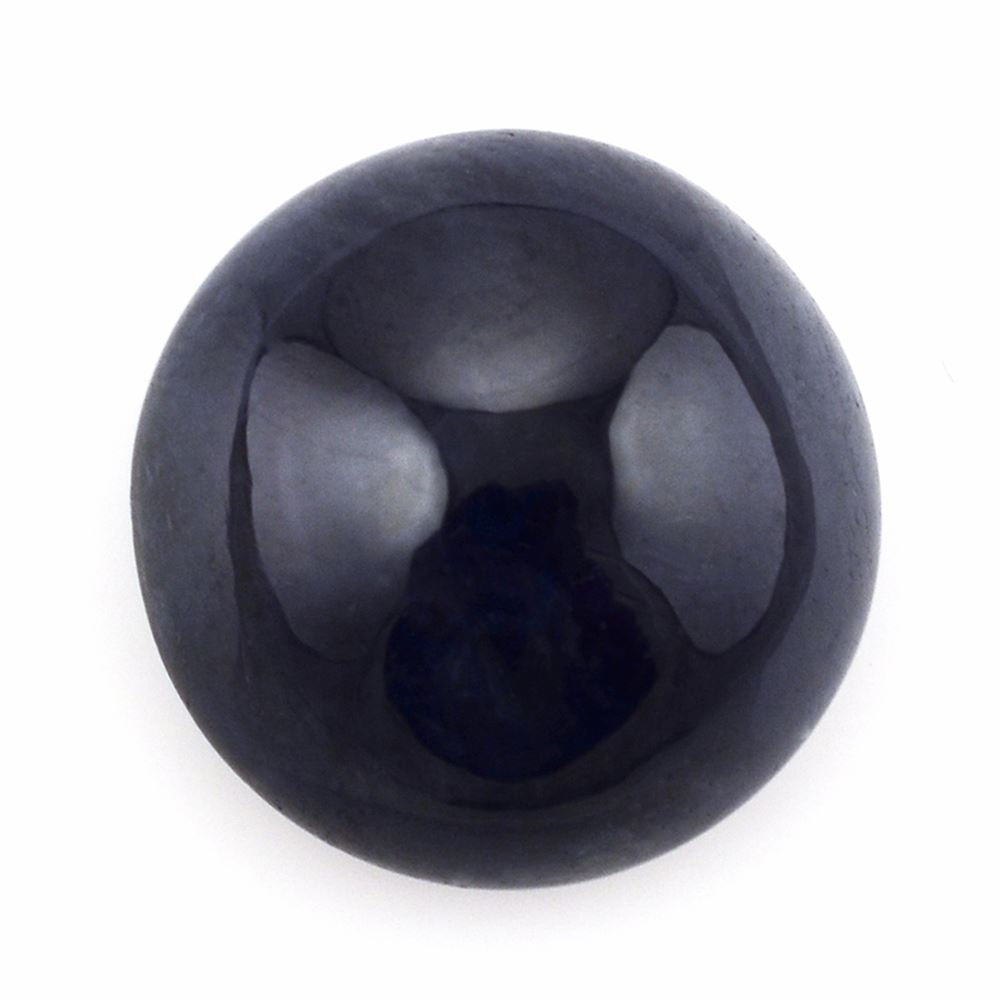 BLUE SAPPHIRE ROUND CAB (FINE) 16MM 20.90 Cts.