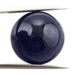 BLUE SAPPHIRE ROUND CAB (FINE) 16MM 20.90 Cts.